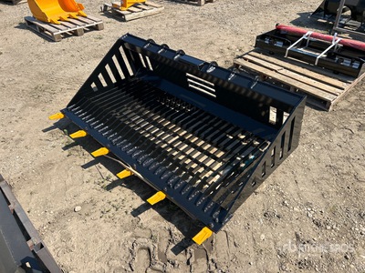 2026 GIYI GY-RB66 66 in Skeleton Skid Steer Bucket (Unused)