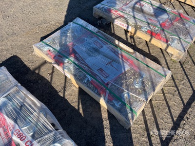 Quantity of (5) 2026 Suihe BC-5400 5400 lb Ratchet Binders & (10) 20 ft Chains その他 - 店舗 & 倉庫 (Unused)