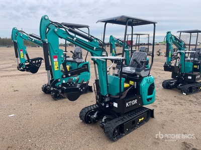 2026 CFG KT13R Mini Excavator (Unused)