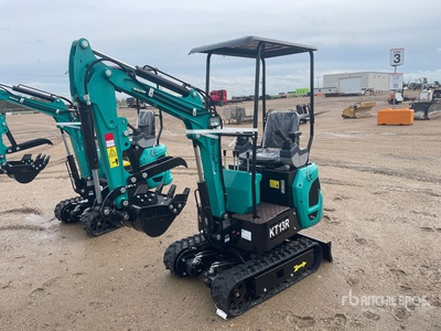 2026 CFG KT13R Mini Excavator (Unused)