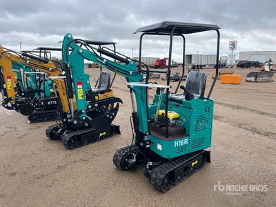 2026 CFG H16R Mini Excavator (Unused)