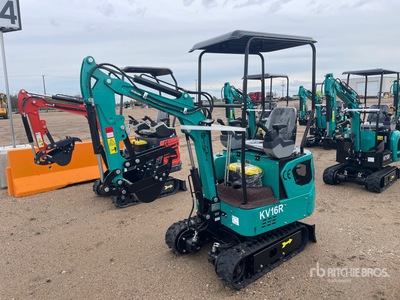 2026 CFG KV16R Mini Excavator (Unused)