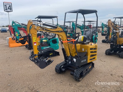 2026 CFG MX12R Mini Excavator (Unused)