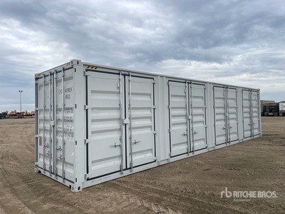 2026 40 ft High Cube Multi-Door Storage Container