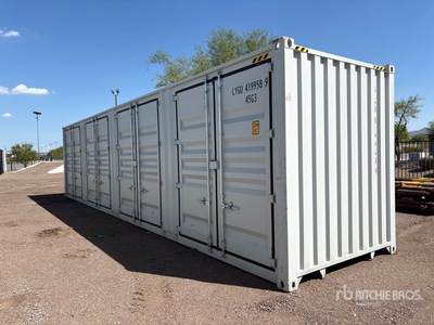 2026 40 ft High Cube Multi-Door Contenedor de almacenamiento