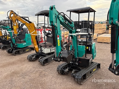 2026 CFG KT13R Mini Excavator (Unused)