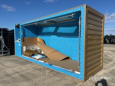 2026 Suihe CSP 20 ft Container Swimming Pool Divers - Structure portative (Unused)