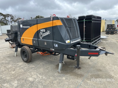 2026 Putzmeister 1407D Concrete Pump (Unused)