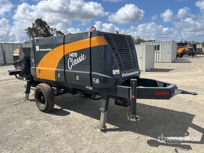 2026 Putzmeister 1407D Concrete Pump (Unused)
