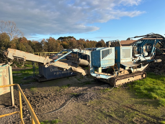 2009 Terex Pegson XA400 Jaw Crusher