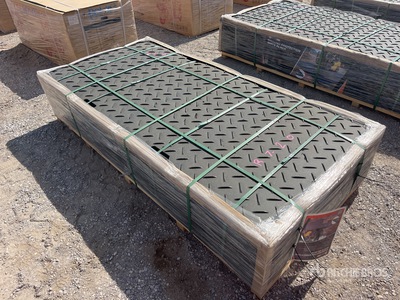 Quantity of (20) 2026 Machpro LA-PAVINGBOARD-BK 84 in x 42 in Ground Protection クレーンマット (Unused)