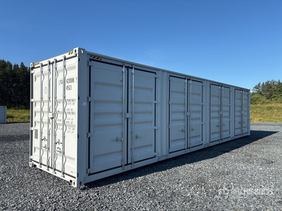 2026 40 ft High Cube Multi-Door Conteneur de stockage