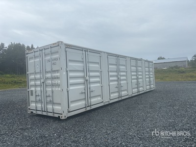2026 40 ft High Cube Multi-Door Storage Container