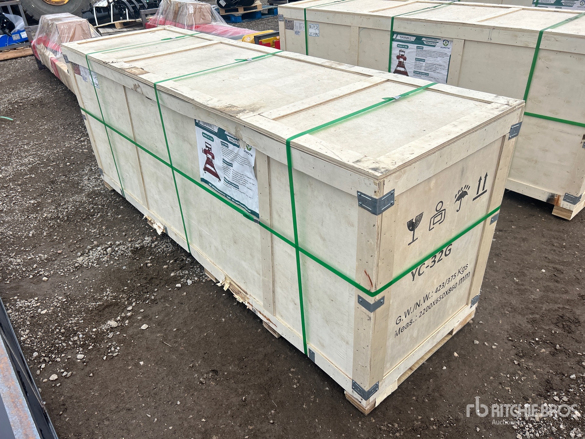 2026 AGT YC32-G Portable Sawmill (Unused)