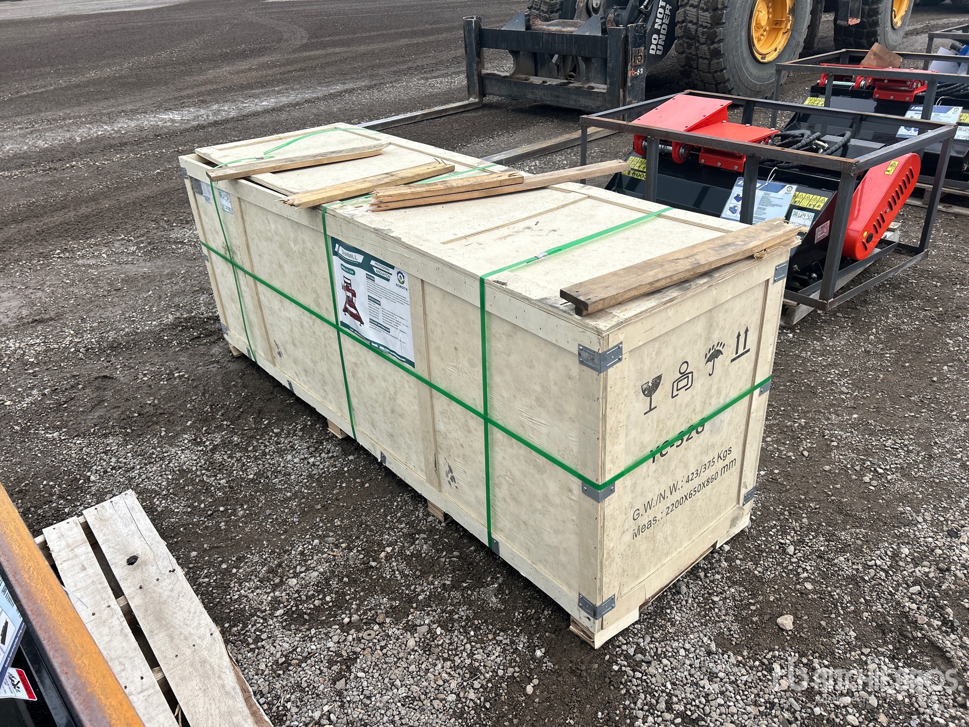 2026 AGT YC32-G Portable Sawmill (Unused)