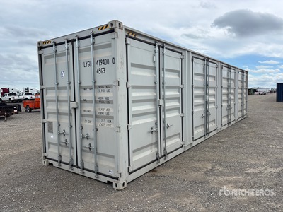 2026 40 ft High Cube Multi-Door Storage Container