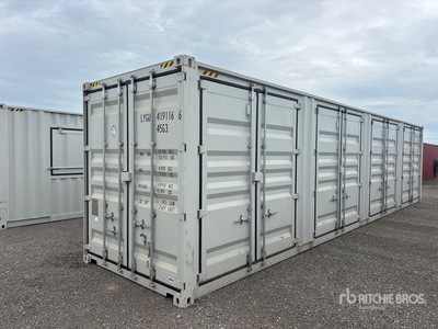 2026 40 ft High Cube Multi-Door Storage Container