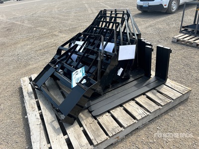 Quantity of (8) 2026 Mower King SA 48 in Skid Steer Forks (Unused)