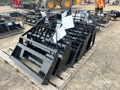 Quantity of (10) 2026 Mower King SA 48 in Skid Steer Forks (Unused)