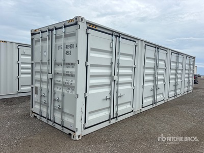 2026 40 ft High Cube Multi-Door Storage Container