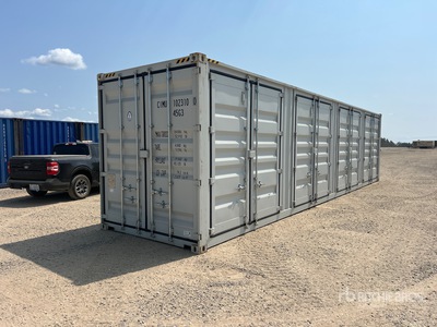 2025 40 ft High Cube Multi-Door Storage Container