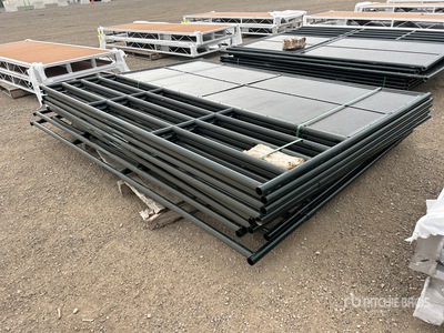 Quantity of (2) 2026 BYT HRS627 7 ft x 9 ft 5 in Horse Stall Kit (Unused)