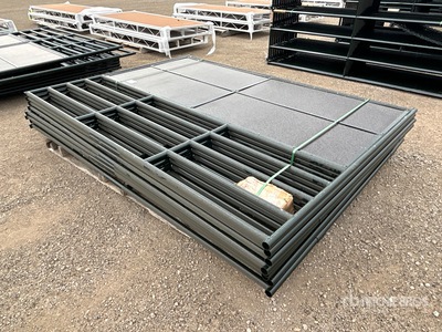 Quantity of (2) 2026 BYT HRS627 9 ft 5 in x 7 ft Horse Stall Kit (Unused)
