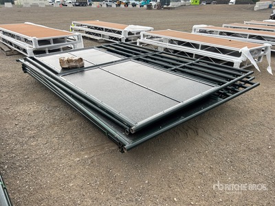 Quantity of (2) 2026 BYT HRS627 7 ft x 9 ft 5 in Horse Stall Kit (Unused)