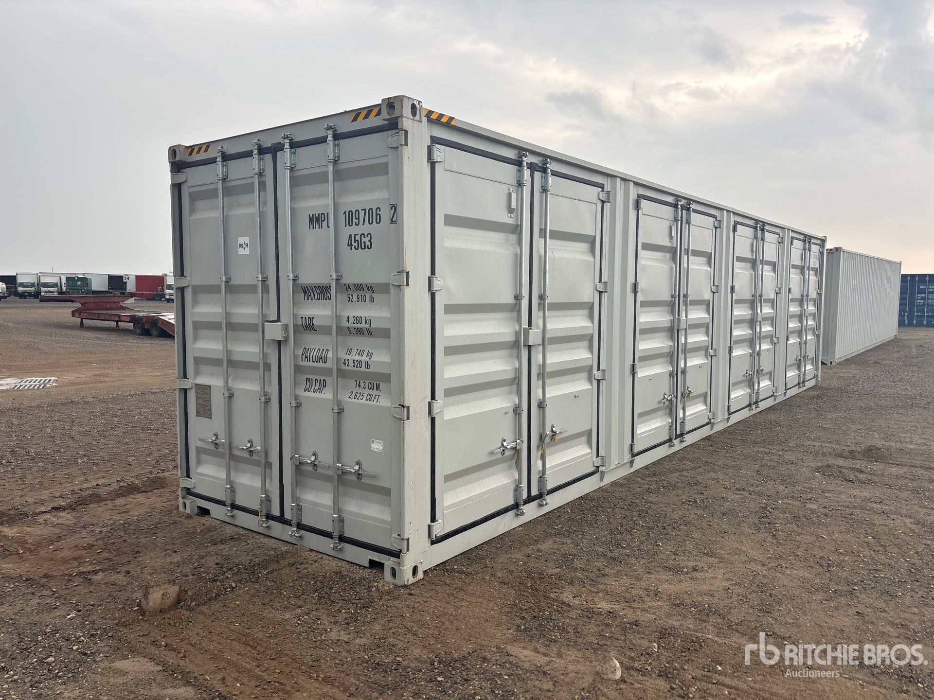 2025 40 ft High Cube Multi-Door Storage Container (Unused)