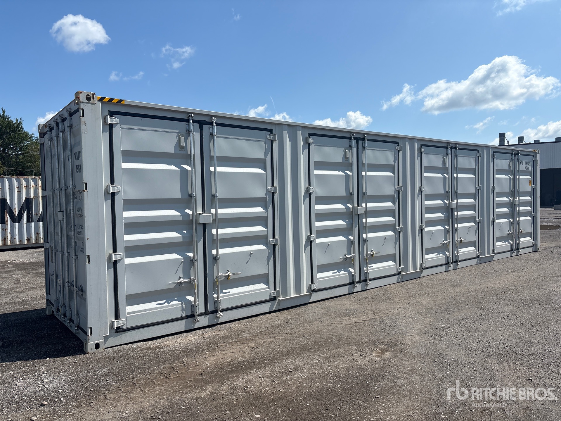2025 40 ft High Cube Multi-Door Storage Container
