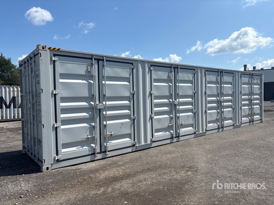 2025 40 ft High Cube Multi-Door Storage Container