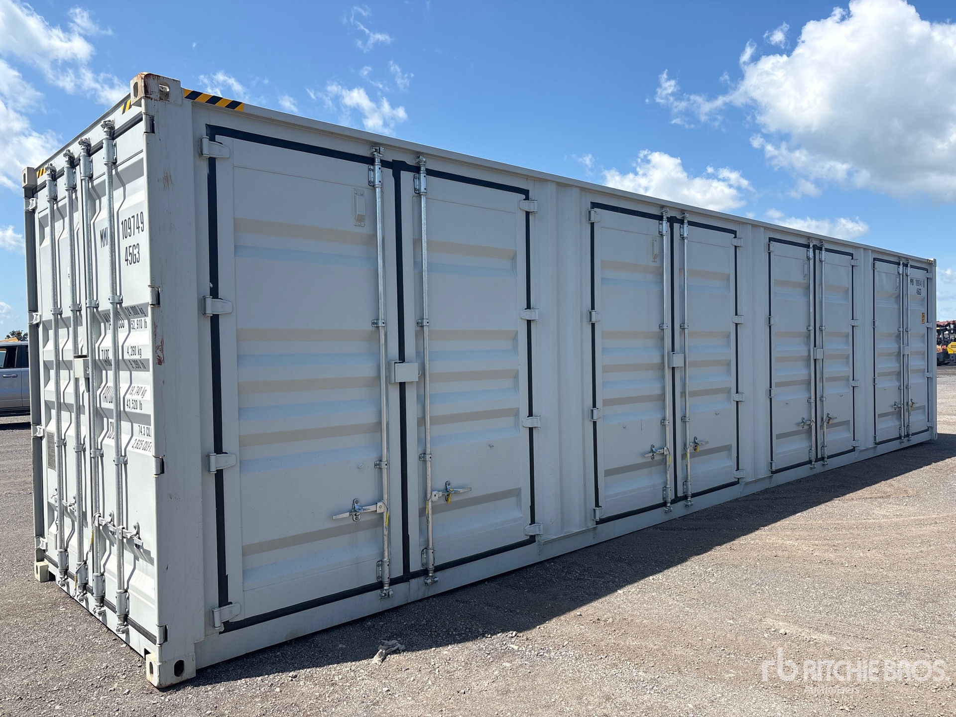 2025 40 ft High Cube Multi-Door Storage Container