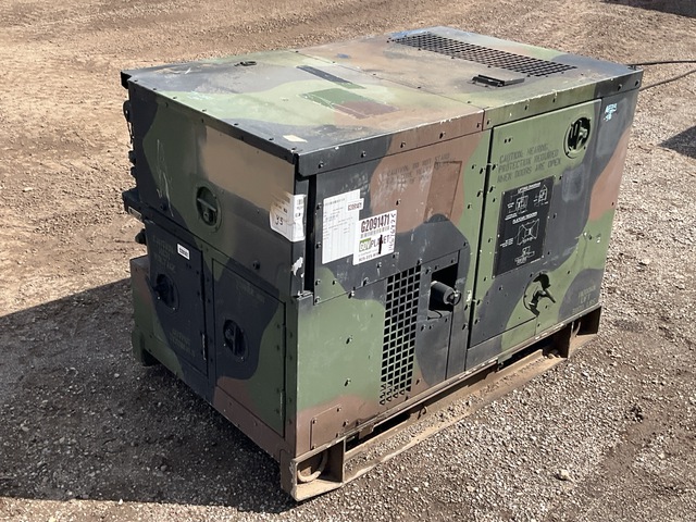 2001 Fermont MEP-802A 5 kW Skid-Mounted Generator Set