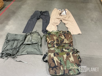 (13) Pairs of Assorted Men's Pants, (35) Stuff Sacks & Assorted Items