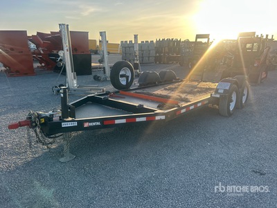 2023 MMDI 614SLTD 14 ft T/A Remolque Portamaquinaria