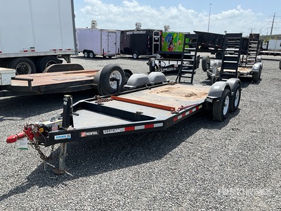 2023 MMDI 614SLTD 14 ft T/A Equipment Trailer