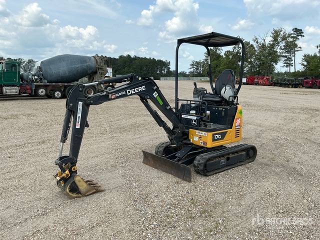 2022 John Deere 17G Mini Excavator