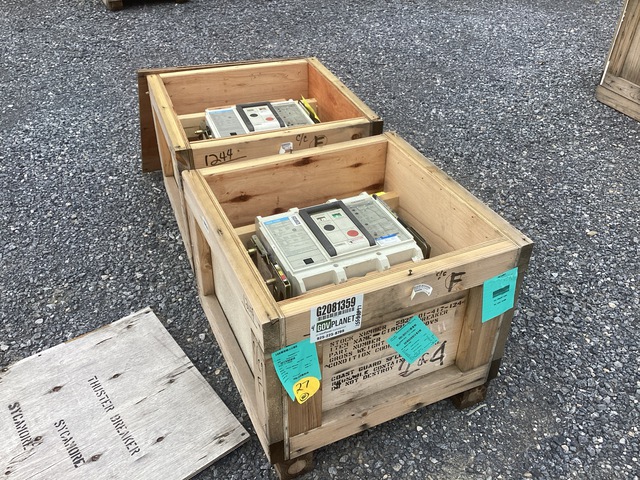 (2) Siemens SBA2012 Circuit Breakers