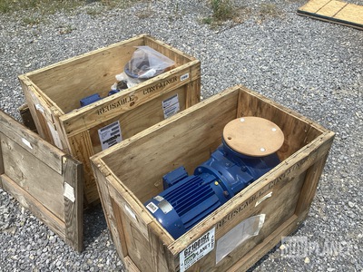 (2) Evac 5600268 Sewage Pumping Units