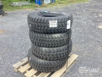 (4) Goodyear Wrangler 37x12.50R16.5LT Tires