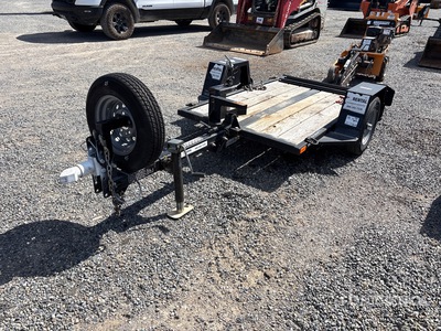 2022 Barreto E4X6TBT 6 ft S/A Remorque Basculante Pour Équipement