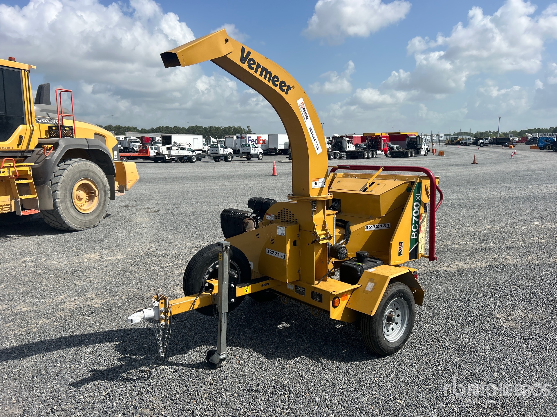 2022 Vermeer BC700XL Tow-Behind Wood Chipper