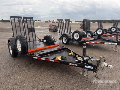 2021 MMDI 58RVX10 13 ft S/A Remorque pour équipement