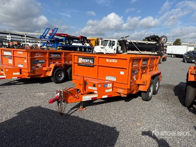 2022 Snake DMP610 10 ft T/A Przyczepa Lekka Wywrotka