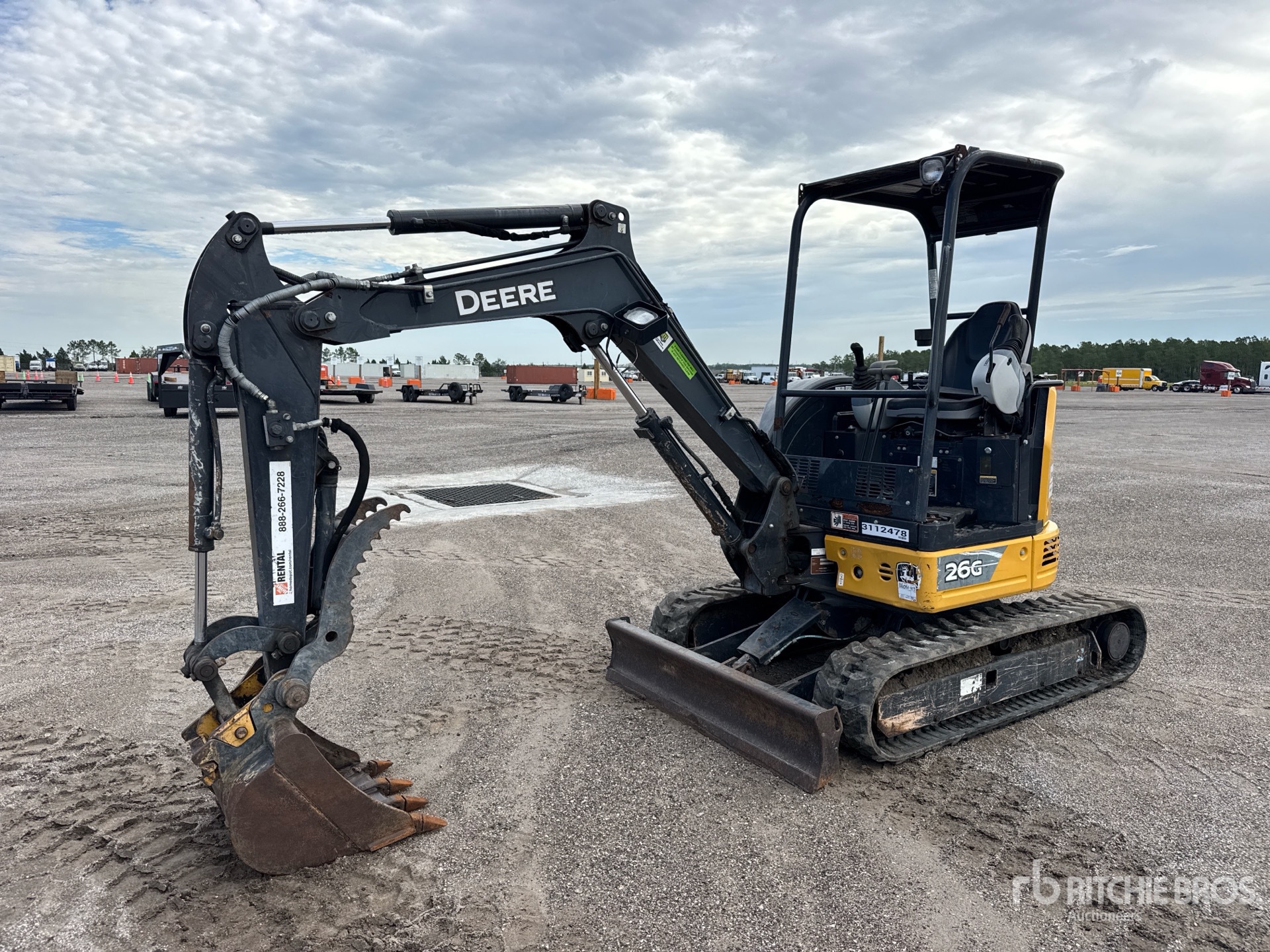 2021 John Deere 26G Mini Excavator