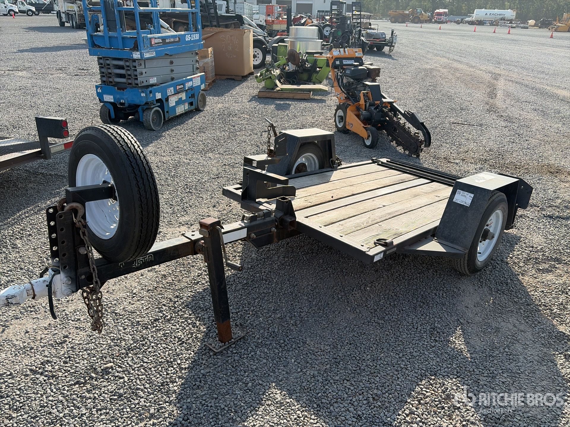 2021 Barreto E4X6TBT 6 ft S/A Equipment Trailer