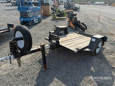 2021 Barreto E4X6TBT 6 ft S/A Remorque pour équipement