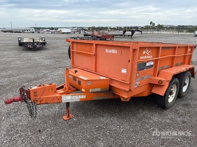 2017 Snake River DMP610 10 ft T/A Remorque à Benne Utilitaire