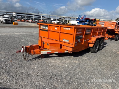2021 Snake DMP714-9.9K HD 14 ft T/A Przyczepa Lekka Wywrotka