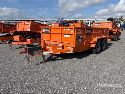 2021 Snake DMP714 14 ft T/A Przyczepa Lekka Wywrotka
